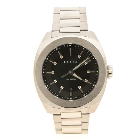 gucci ya 142 catawiki|GUCCI Men's Wristwatch Quartz Black Italy 142.2 YA142207.